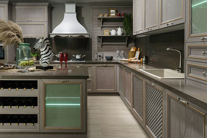 石英石橱柜台面的清洁跟养护