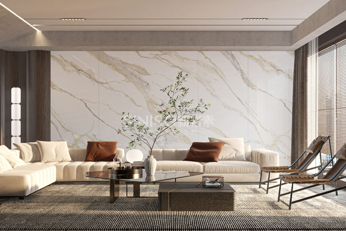 岩板怎么贴墙面、地面湿铺呢